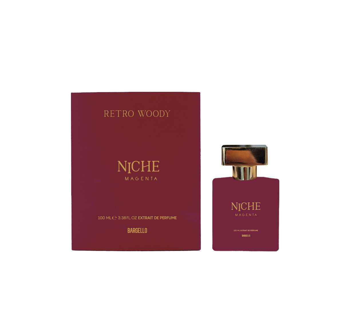 BARGELLO NICHE RETRO WOODY UNISEX 100 ml  EXTRAIT DE PERFUME